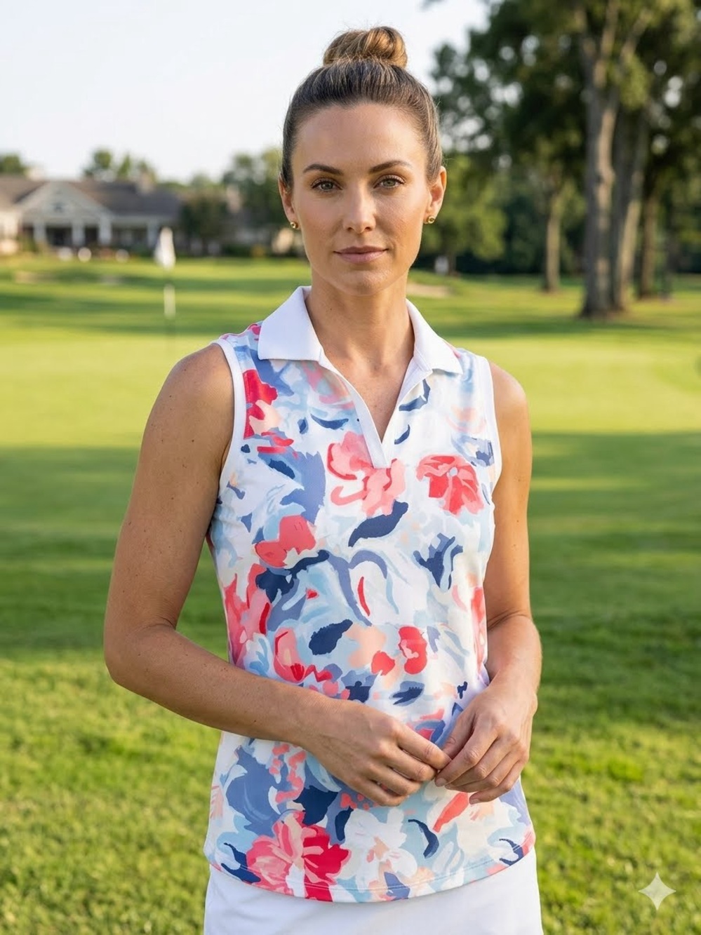 Walter Hagen Sleeveless Floral Tank - Johnny